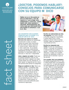 Thumbnail of the PDF version of ¿Doctor, podemos hablar?: Consejos para comunicarse con su médico