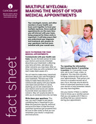 Thumbnail of the PDF version of Multiple Myeloma: Making the Most of Your Medical Appointments