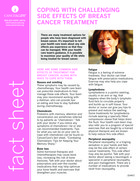 Thumbnail of the PDF version of Coping with Side Effects of Breast Cancer Treatment