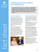 Thumbnail of the PDF version of Coping with the Stress of Caregiving