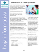 Thumbnail of the PDF version of Confrontando el cáncer pulmonar