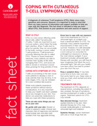 Thumbnail of the PDF version of Coping With Cutaneous T-Cell Lymphoma