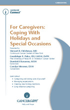 Thumbnail of the PDF version of For Caregivers: Coping With Holidays and Special Occasions