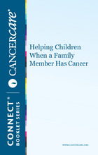 Thumbnail of the PDF version of Helping Children When a Family Member Has Cancer
