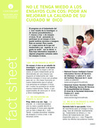 Thumbnail of the PDF version of No le tema a los estudios clínicos