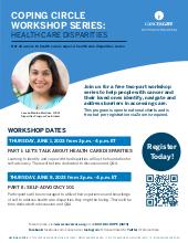 Coping Circle Workshop Series: Health Care Disparities pdf thumbnail