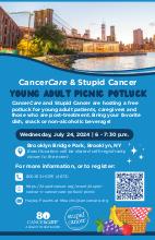 Cancer<i>Care</i> & Stupid Cancer Young Adult Picnic Potluck pdf thumbnail