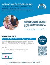 Coping Circle Workshop: Helping Caregivers Navigate the Health Care System pdf thumbnail