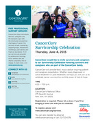 Cancer<i>Care</i> Survivorship Celebration pdf thumbnail