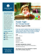 Family Night - Ice Cream Social pdf thumbnail