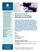 Mind Body Spirit Meditation Workshop pdf thumbnail