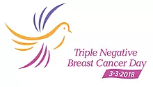 Display photo for March 3 is Triple Negative Breast Cancer Day