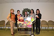 Display photo for The Phi Beta Kappa Association of New York Holiday Toy Drive Collects Donated Gifts for Children and Teens Affected by Cancer