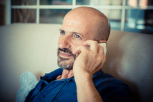 Man on phone
