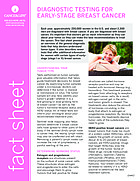 Thumbnail of the PDF version of Diagnostic Tests for Early-Stage Breast Cancer