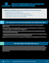Thumbnail of the PDF version of After an Early Bladder Cancer Diagnosis: Questions to Ask Your Doctor