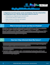Thumbnail of the PDF version of Coping With Cervical Cancer