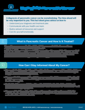 Thumbnail of the PDF version of Coping With Pancreatic Cancer