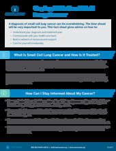 Thumbnail of the PDF version of Coping With Small Cell Lung Cancer