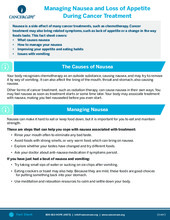 Thumbnail of the PDF version of Managing Nausea and Increasing Appetite During Cancer Treatment