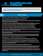 Thumbnail of the PDF version of Terms to Know: Screening and Diagnosis