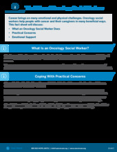 Thumbnail of the PDF version of The Value of Oncology Social Workers