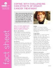 Thumbnail of the PDF version of Coping With Challenging Side Effects of Breast Cancer Treatment