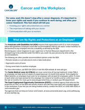 Thumbnail of the PDF version of Cancer and the Workplace