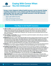 Thumbnail of the PDF version of Coping With Cancer When You’re Uninsured