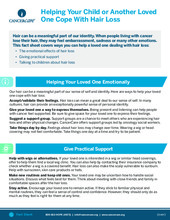 Thumbnail of the PDF version of Helping Your Child or Another Loved One Cope With Hair Loss