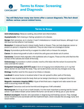 Thumbnail of the PDF version of Terms to Know: Screening and Diagnosis