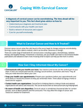 Thumbnail of the PDF version of Coping With Cervical Cancer