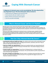 Thumbnail of the PDF version of Coping With Stomach Cancer