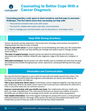 Thumbnail of the PDF version of Counseling to Better Cope With a Cancer Diagnosis