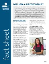 Thumbnail of the PDF version of Why Join a Support Group?