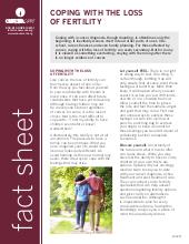 Thumbnail of the PDF version of Coping With the Loss of Fertility
