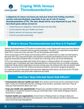 Thumbnail of the PDF version of Coping With Venous Thromboembolism