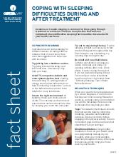 Thumbnail of the PDF version of Coping With Sleep Difficulties During Cancer