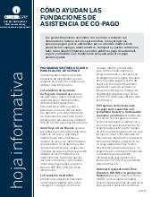 Thumbnail of the PDF version of Cómo ayudan las fundaciones de asistencia de co-pago