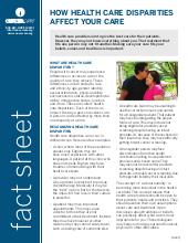 Thumbnail of the PDF version of How Health Care Disparities Affect Your Care