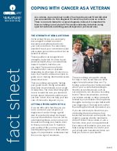 Thumbnail of the PDF version of Coping With Cancer as a Veteran