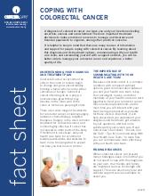 Thumbnail of the PDF version of Coping With Colorectal Cancer
